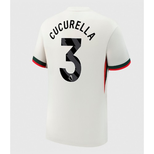 Chelsea Marc Cucurella #3 Bortatröja 2025-26 Kortärmad Chelsea Marc Cucurella #3 Bortatröja 2025-26 Kortärmad